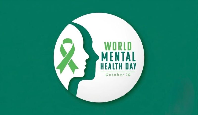World Mental health day talking about student's mental health