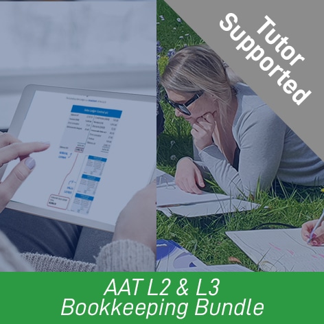 AAT L2 & L3 Bookkeeping Bundle Tutor Supported