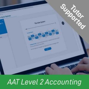 AAT Level 2 Accounting Tutor Supported