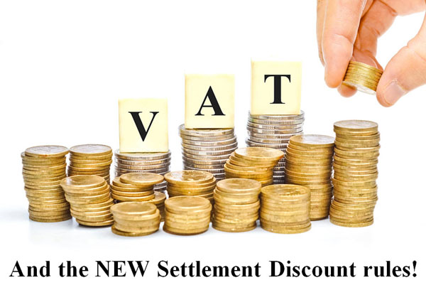 VAT and the NEW settlement discount rules