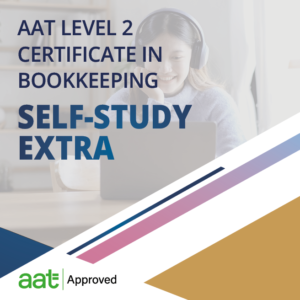 AAT Level 2 Certificate in Bookkeeping Self-Study EXTRA course from Accountancy Learning, AAT Approved training provider.