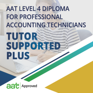 AAT Level 4 Diploma for Professional Accounting Technicians Tutor Supported PLUS course from Accountancy Learning, AAT Approved training provider.