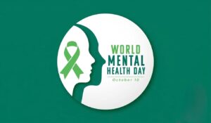 World Mental health day talking about student's mental health